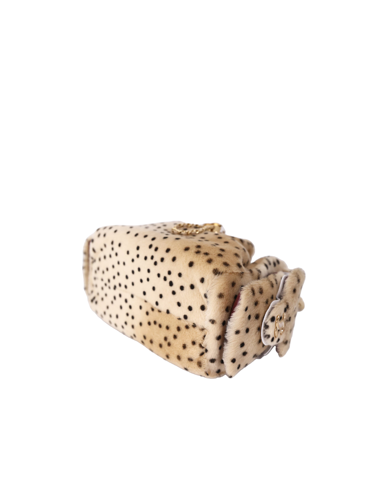 *HOT* Chanel 26A Matthieu Blazy 25 Mini Handbag in Light Beige/Black Lambskin Leather with Gold Hardware
