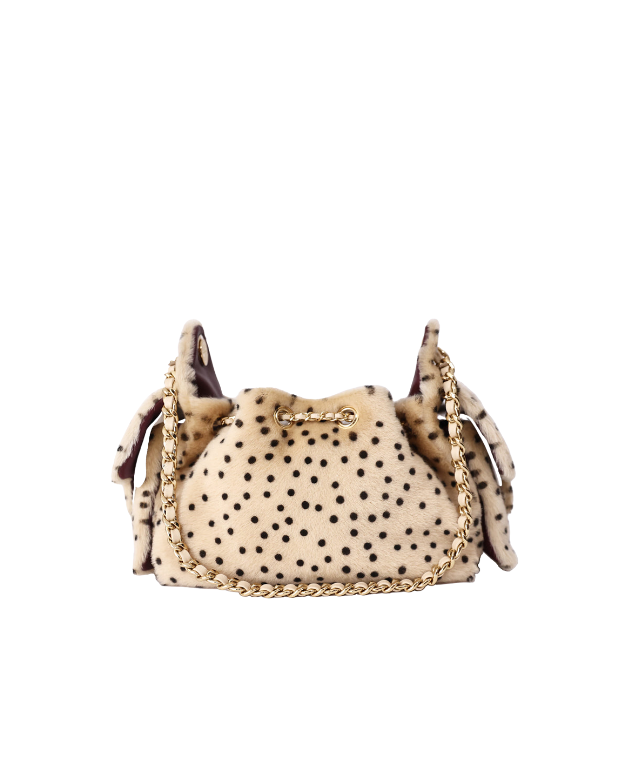 *HOT* Chanel 26A Matthieu Blazy 25 Mini Handbag in Light Beige/Black Lambskin Leather with Gold Hardware