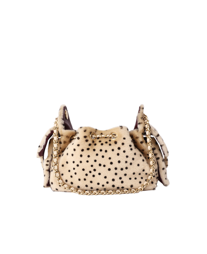 *HOT* Chanel 26A Matthieu Blazy 25 Mini Handbag in Light Beige/Black Lambskin Leather with Gold Hardware