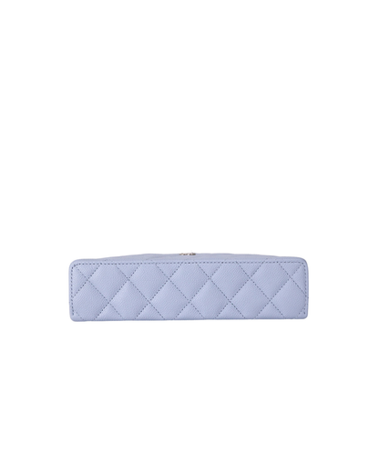Chanel 26A Matthieu Blazy Vanity Case in Blue Caviar Leather with Gold Hardware (Contact to Enquire)