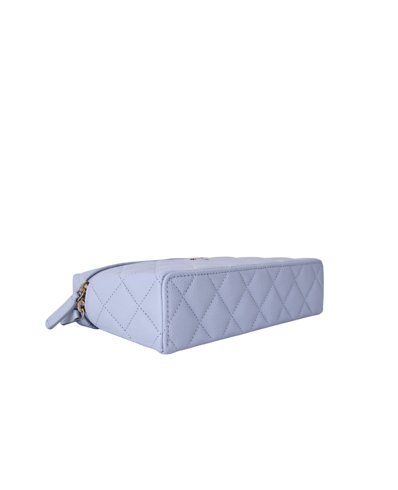 Chanel 26A Matthieu Blazy Vanity Case in Blue Caviar Leather with Gold Hardware (Contact to Enquire)