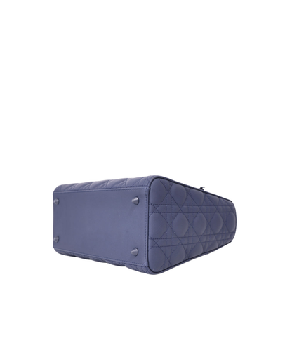 Christian Dior Lady Dior Medium in Navy Ultra Matte Calfskin Leather with Matte Hardware (Contact to Enquire)